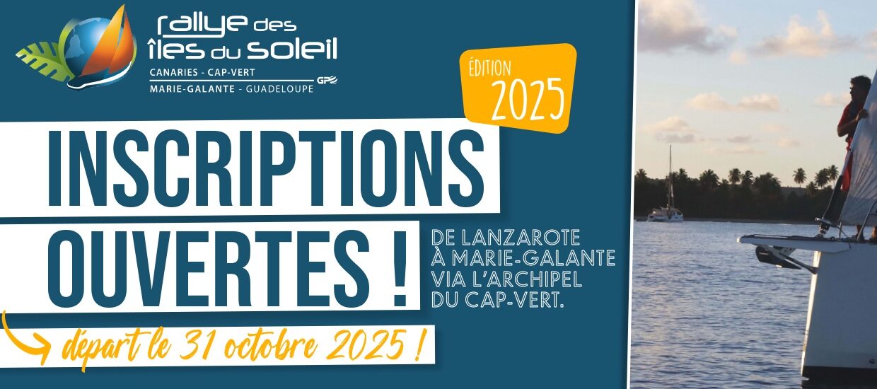 Inscription rallye des iles du soleil 2025