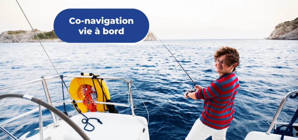 La vie à bord en co-navigation - pêche